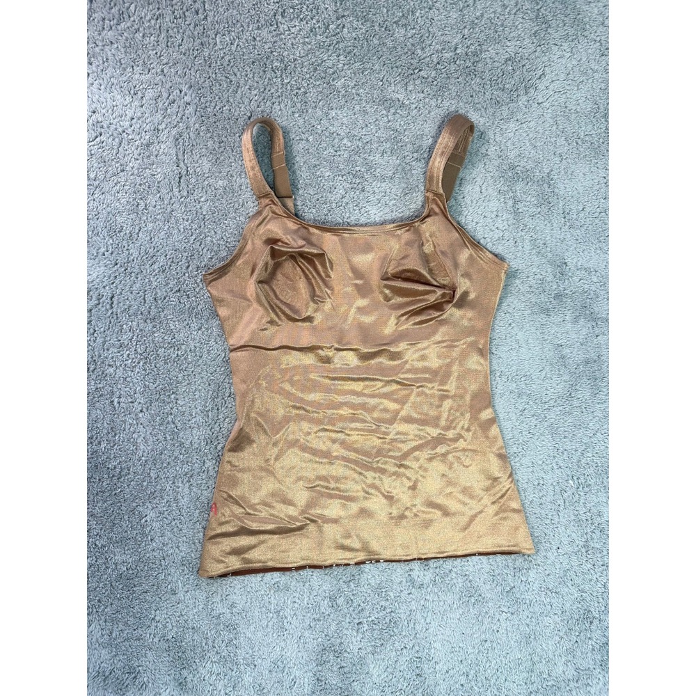 Ruby Ribbon shapewear simply smooth pocket cami tank top womens 34 4217
